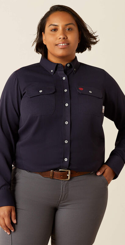 FR Air Inherent Work Shirt Front Plus